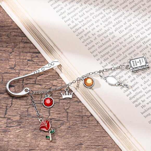 Fairy Tale Charm Metal Bookmark with Gift Box - Picture 4 of 6